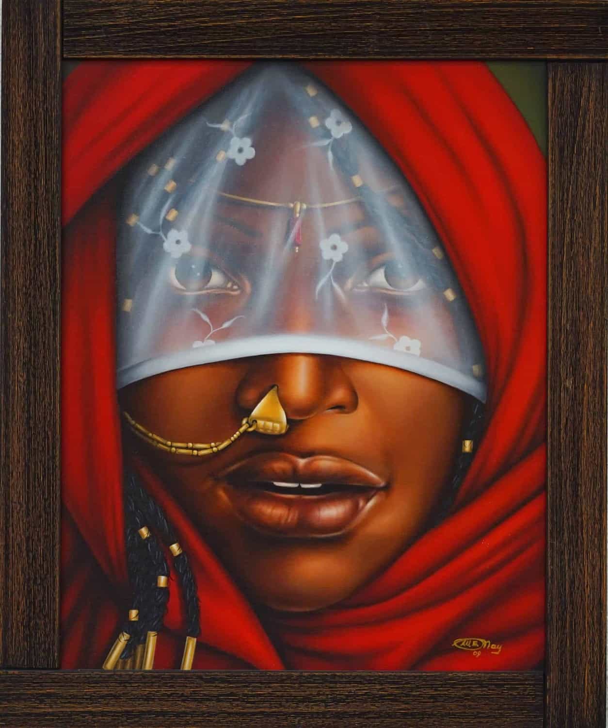 Red Wrap Girl
