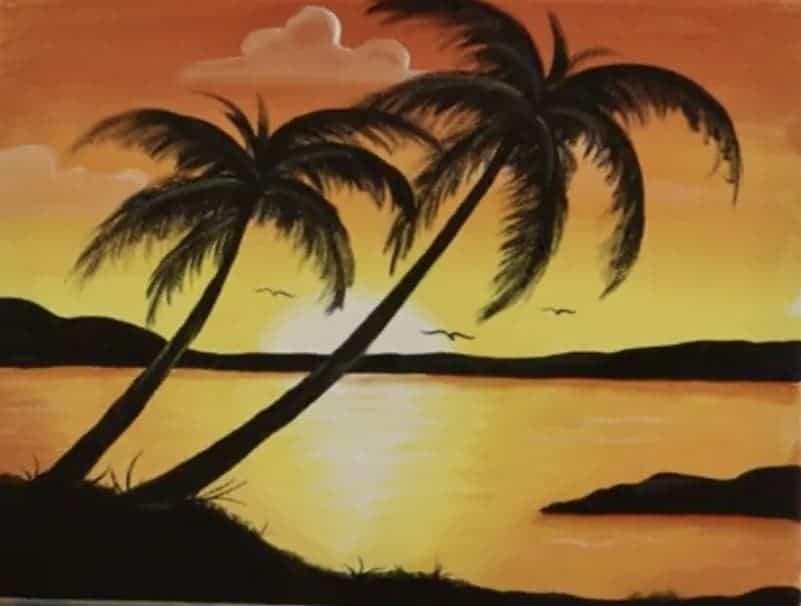 Tropical Beach Sunrise