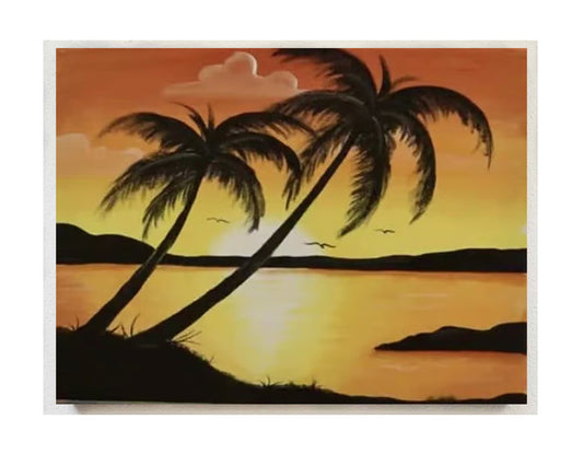 Tropical Beach Sunrise